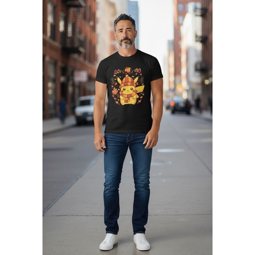 Port & Company Fall Pikachu T-shirt Men’s